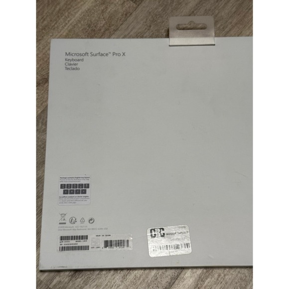 Microsoft Surface Pro Type Cover, a keyboard accessory for the Surface Pro line. - Picture 8 of 12